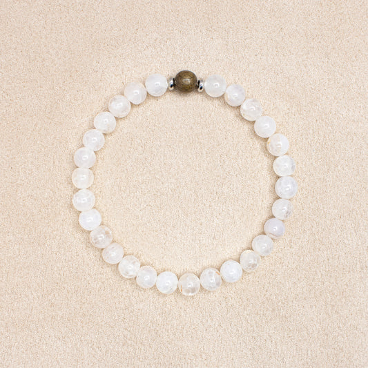 Dragon Vein White Agate – mental clarity, emotional balance, spiritual protection