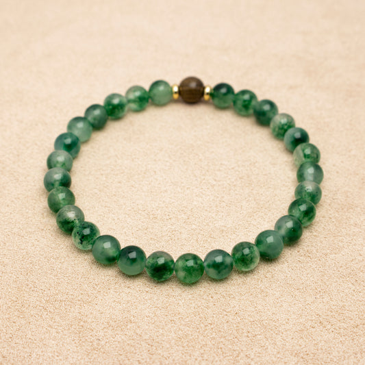 Moss Agate – promote growth and tranquility