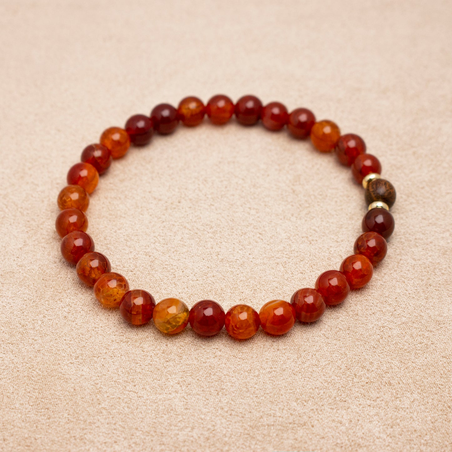 Dragon Scale Red Agate – enhance courage, ground energy, provide protective strength