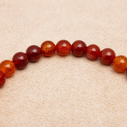 Dragon Scale Red Agate – enhance courage, ground energy, provide protective strength