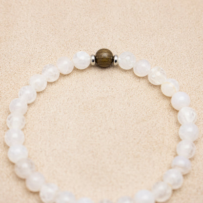 Dragon Vein White Agate – mental clarity, emotional balance, spiritual protection