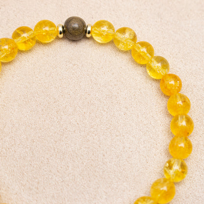 Citrine – attract abundance, ignite creativity, and radiate positive light