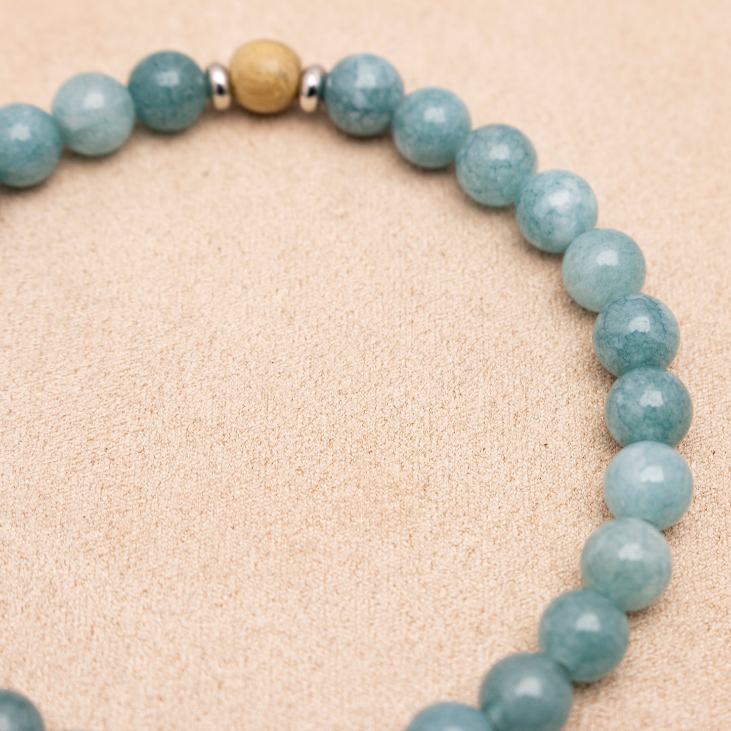 Aquamarine Chalcedony – mental clarity, clear communication, emotional balance