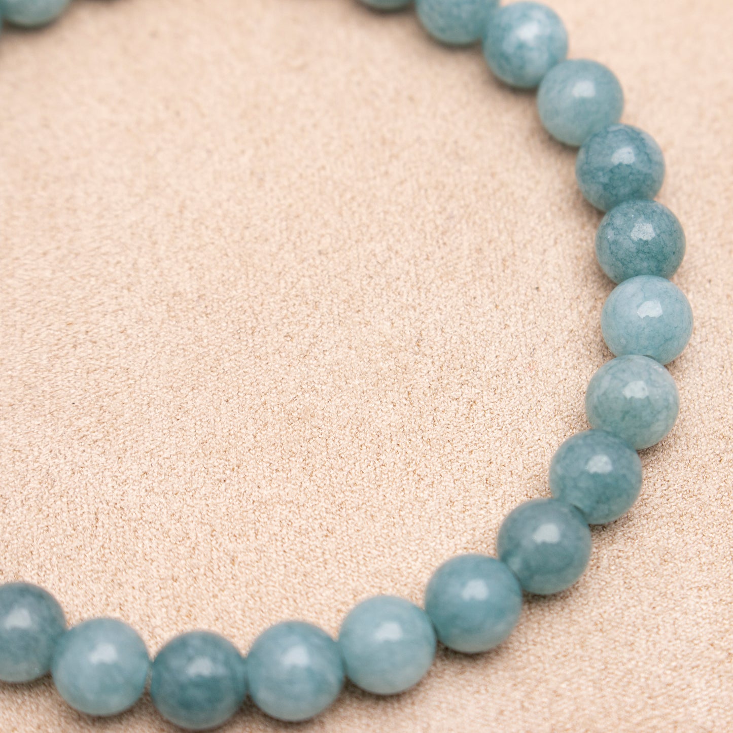 Aquamarine Chalcedony – mental clarity, clear communication, emotional balance