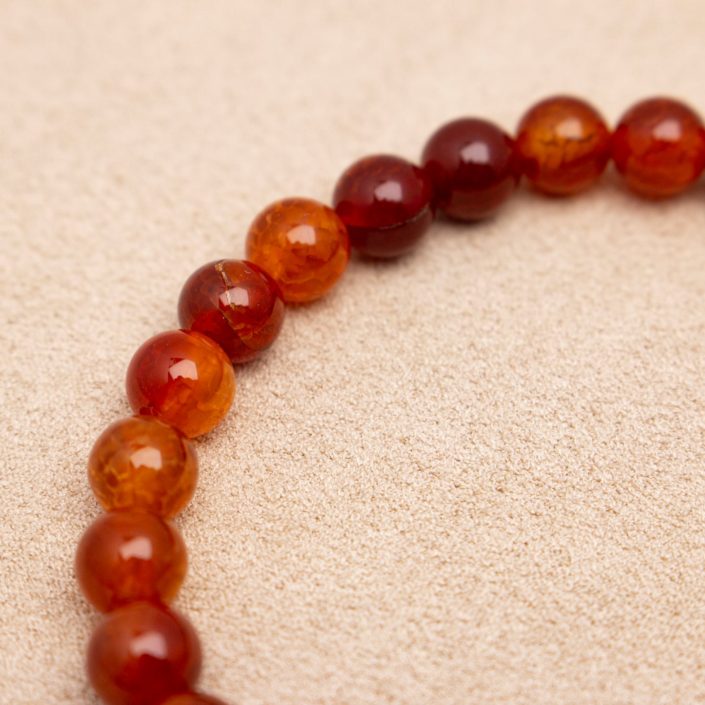 Dragon Scale Red Agate – enhance courage, ground energy, provide protective strength
